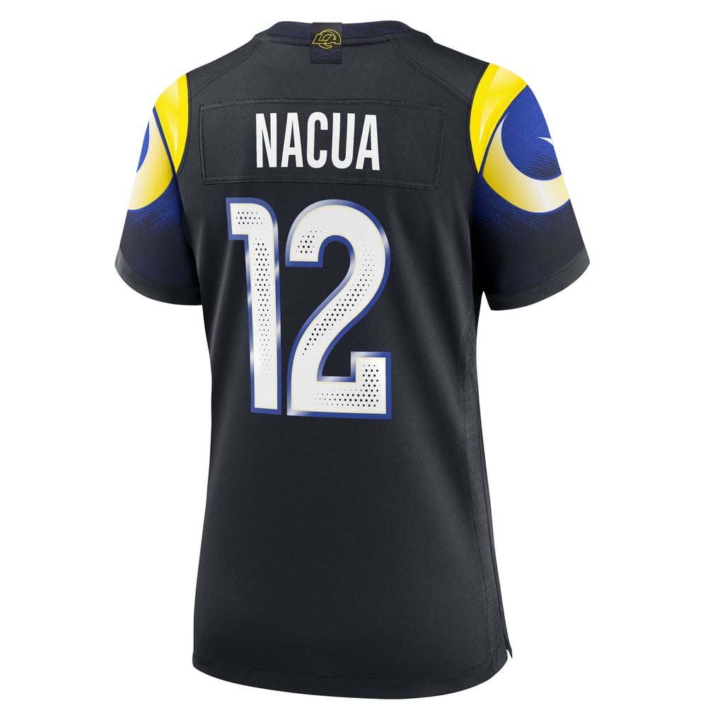 Women's Los Angeles Rams Puka Nacua Nike Dark Blue Rivalries Collection Game Jersey - Image 4