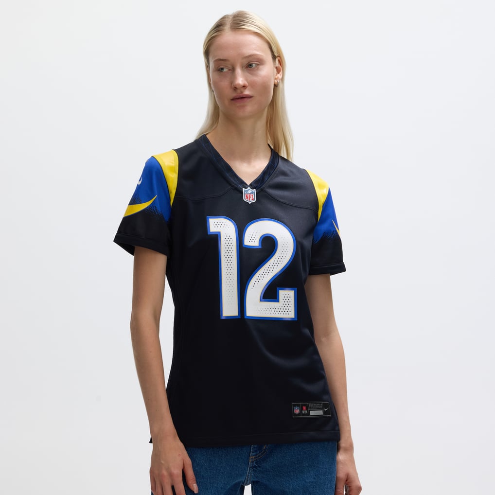 Women's Los Angeles Rams Puka Nacua Nike Dark Blue Rivalries Collection Game Jersey - Image 5