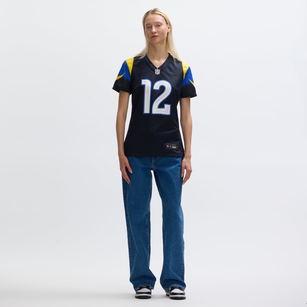 Women's Los Angeles Rams Puka Nacua Nike Dark Blue Rivalries Collection Game Jersey - Image 7