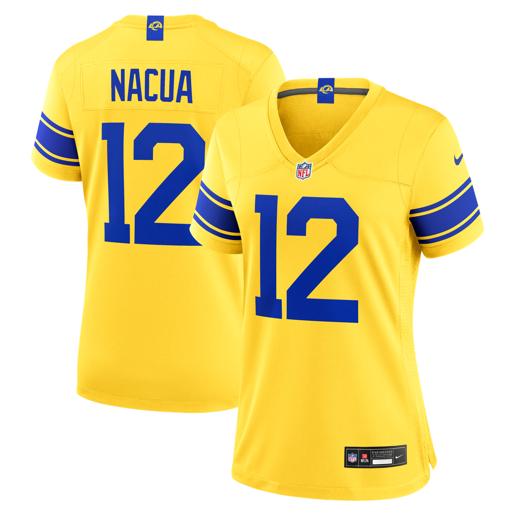 Women's Los Angeles Rams Puka Nacua Nike Classic Sol Game Jersey - Image 2