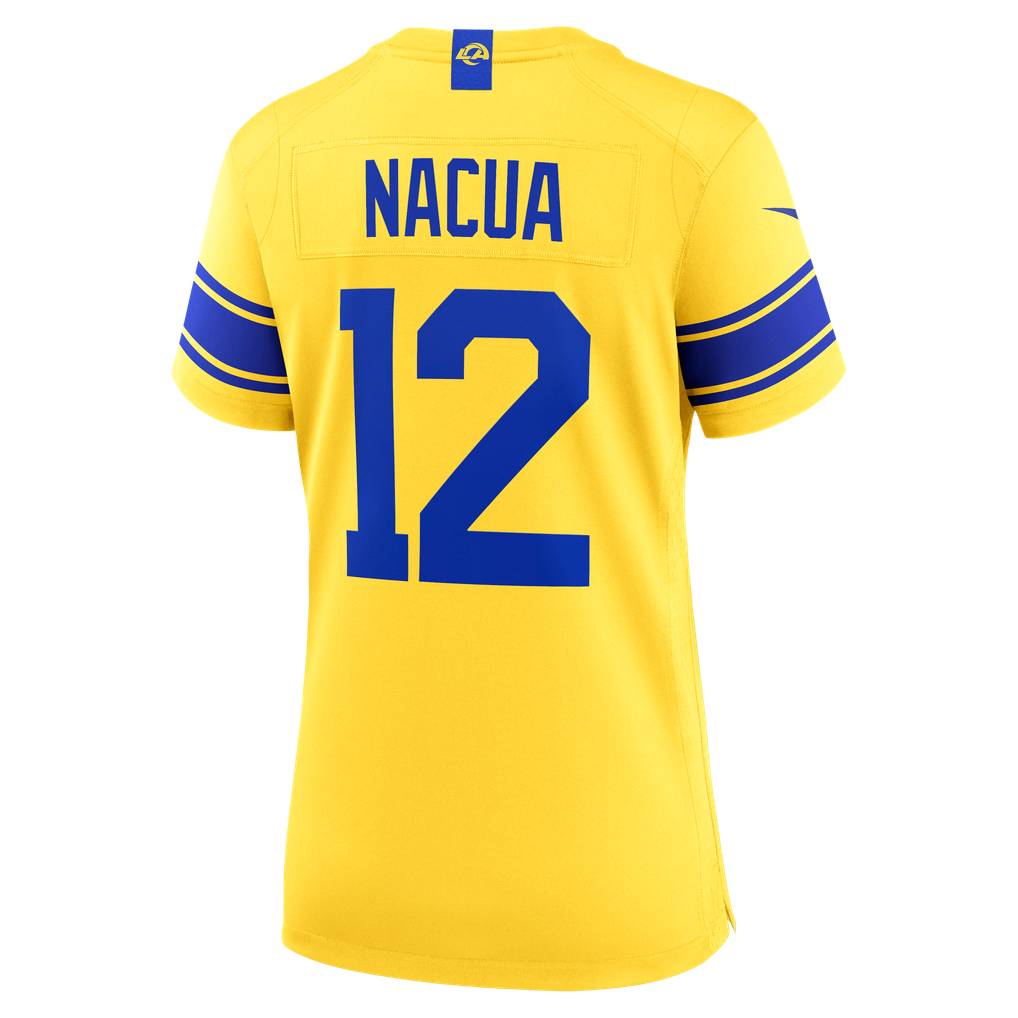Women's Los Angeles Rams Puka Nacua Nike Classic Sol Game Jersey - Image 4