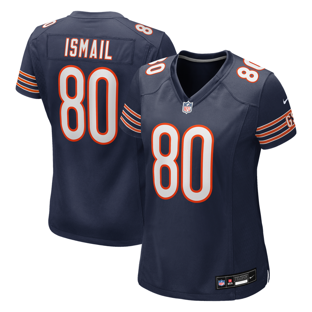 Women's Chicago Bears Qadir Ismail Nike Navy Team Game Jersey - Image 2