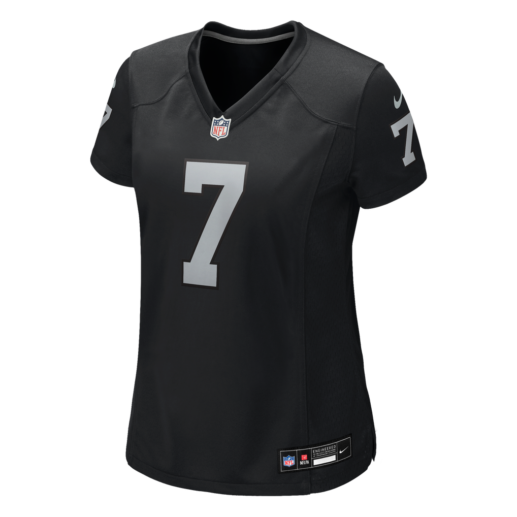 Women's Las Vegas Raiders Quay Walker Nike  Black Team Game Jersey - Image 3