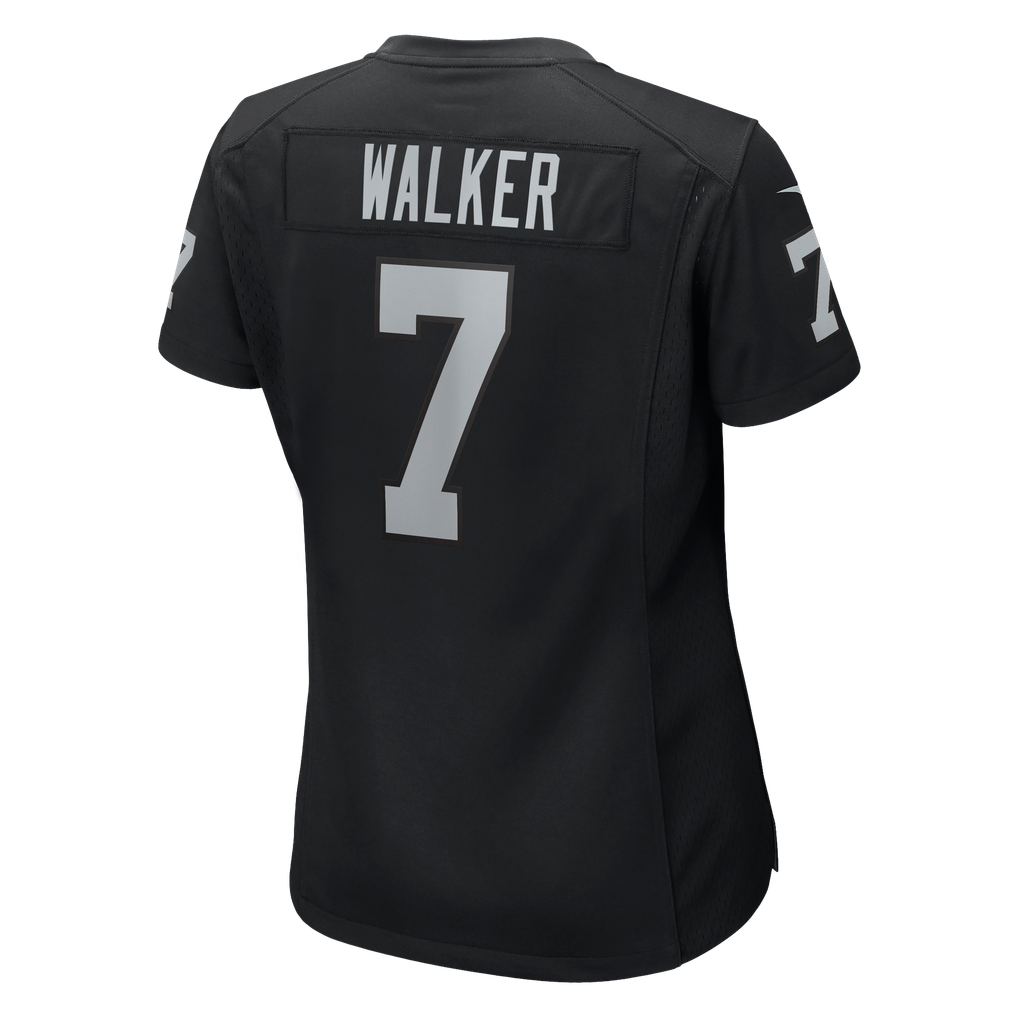 Women's Las Vegas Raiders Quay Walker Nike  Black Team Game Jersey - Image 4