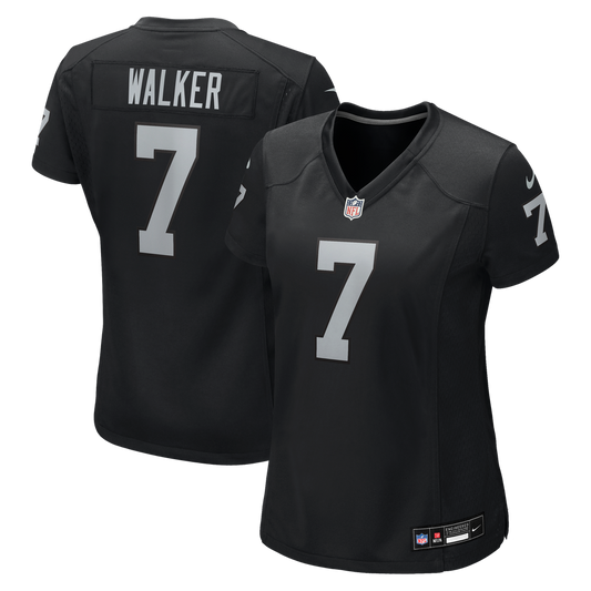 Women's Las Vegas Raiders Quay Walker Nike  Black Team Game Jersey - Image 1