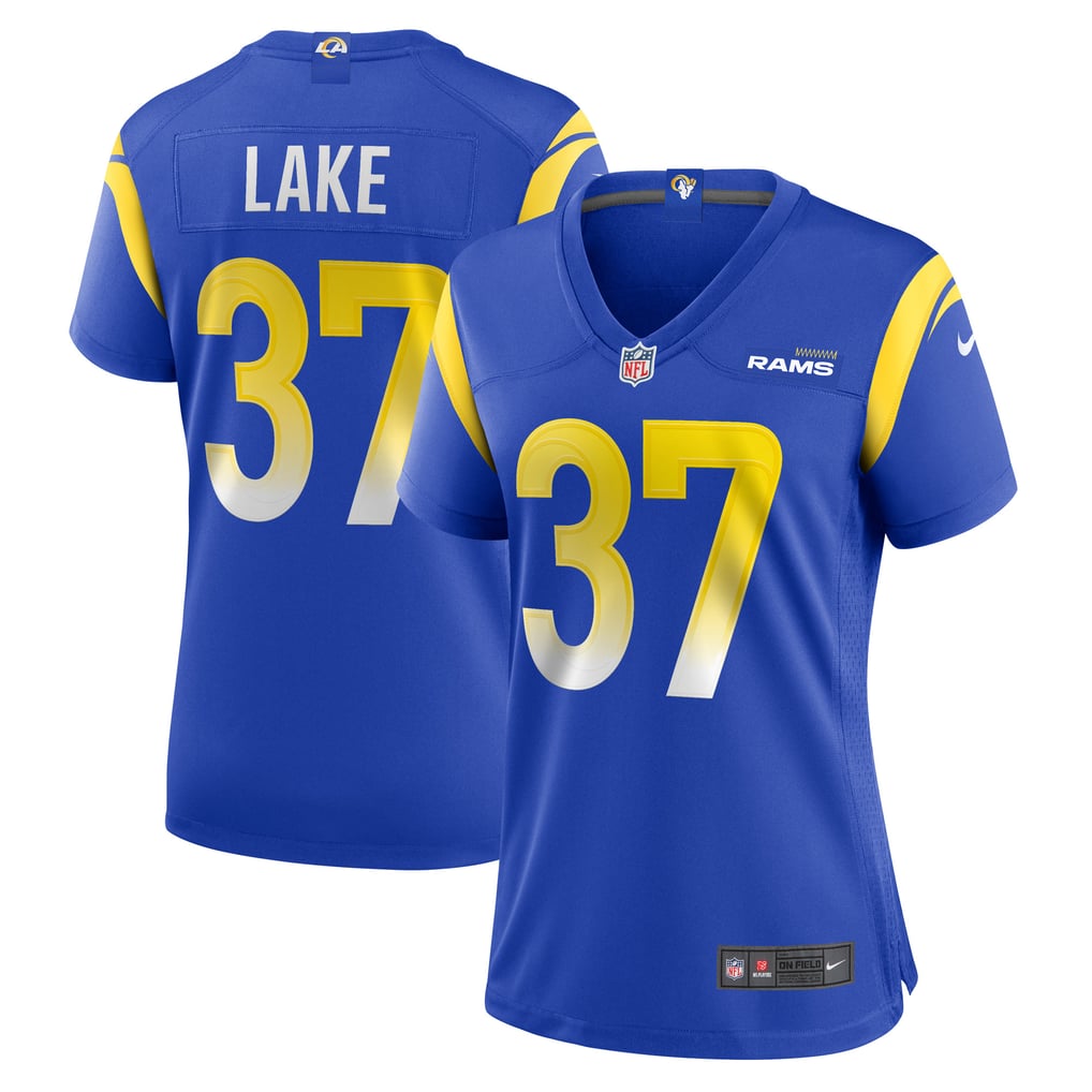 Women's Los Angeles Rams Quentin Lake Nike Royal Game Player Jersey - Image 2