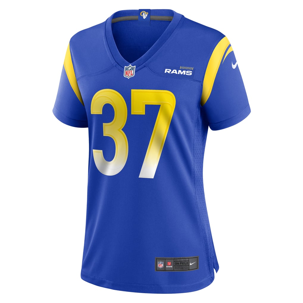 Women's Los Angeles Rams Quentin Lake Nike Royal Game Player Jersey - Image 3