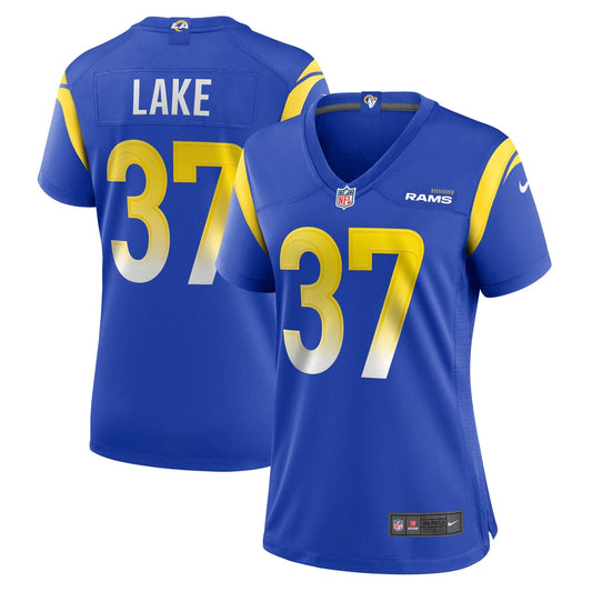 Women's Los Angeles Rams Quentin Lake Nike Royal Game Player Jersey - Image 1