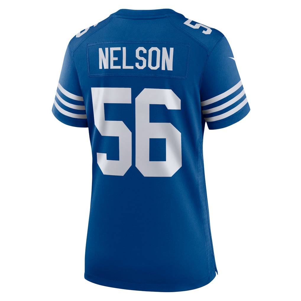 Women's Indianapolis Colts Quenton Nelson Nike Royal Alternate Game Jersey - Image 4