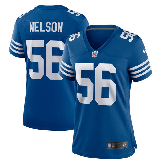 Women's Indianapolis Colts Quenton Nelson Nike Royal Alternate Game Jersey - Image 1