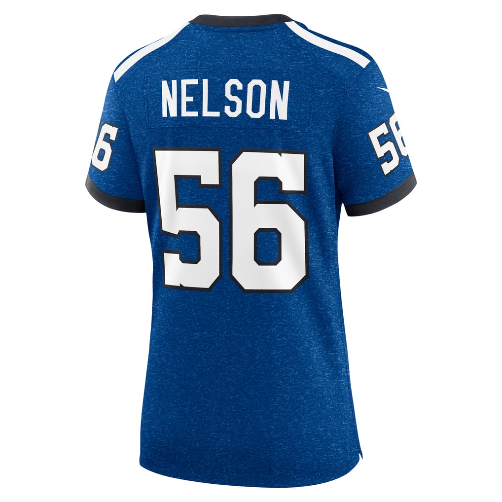Women's Indianapolis Colts Quenton Nelson Nike Royal Indiana Nights Alternate Game Jersey - Image 4