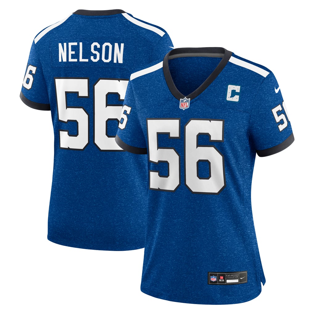 Women's Indianapolis Colts Quenton Nelson Nike Royal Indiana Nights Alternate Game Jersey - Image 1