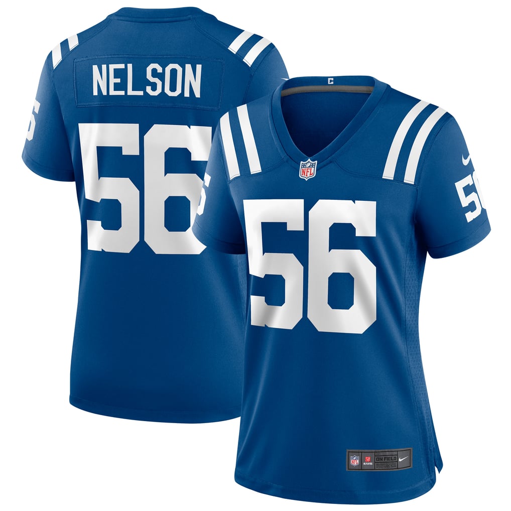 Women's Indianapolis Colts Quenton Nelson Nike Royal Player Game Jersey - Image 2