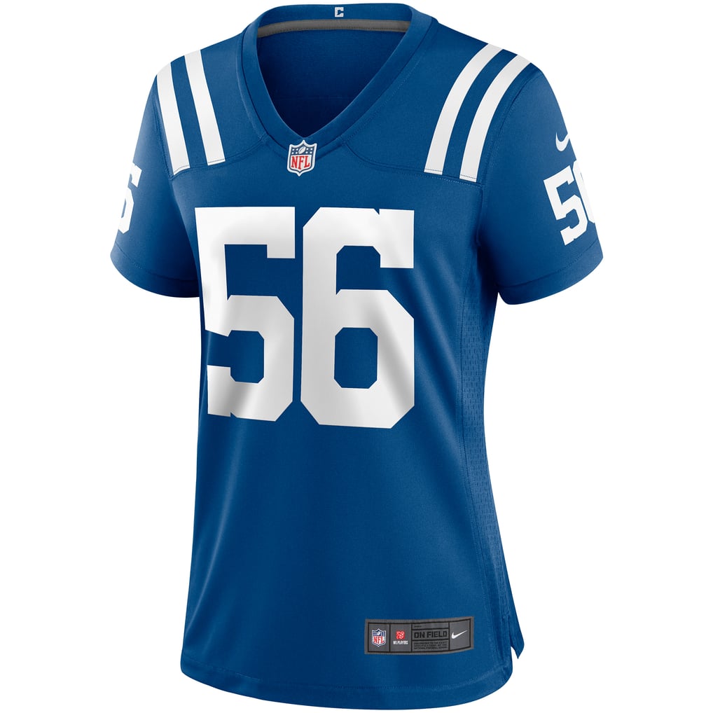 Women's Indianapolis Colts Quenton Nelson Nike Royal Player Game Jersey - Image 3