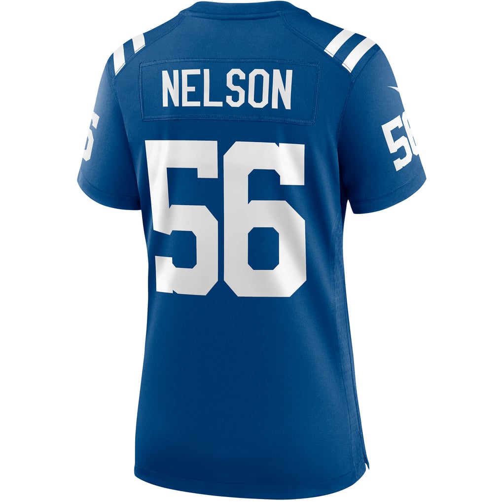Women's Indianapolis Colts Quenton Nelson Nike Royal Player Game Jersey - Image 4