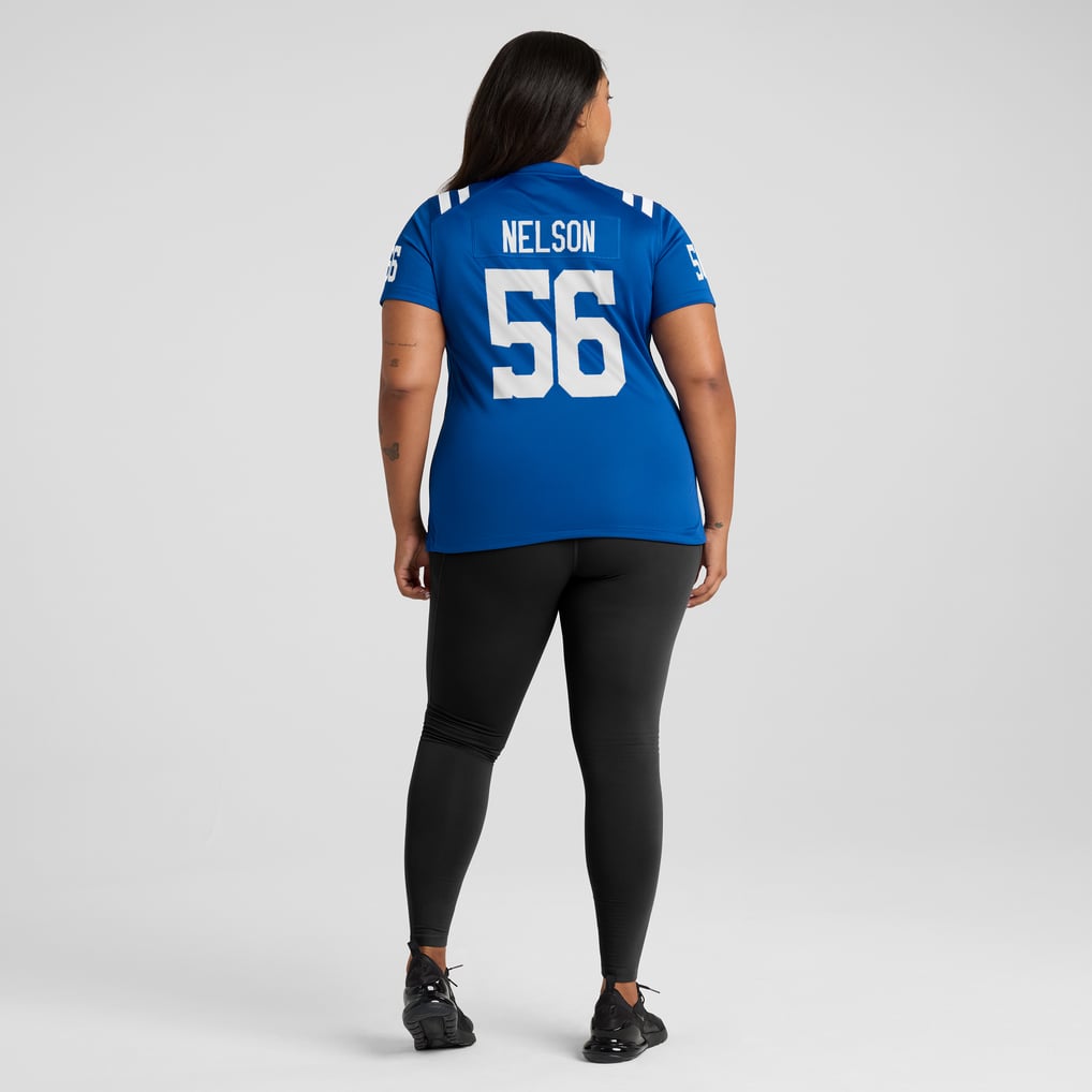Women's Indianapolis Colts Quenton Nelson Nike Royal Player Game Jersey - Image 8
