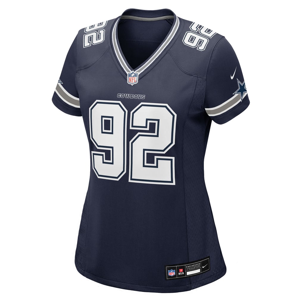 Women's Dallas Cowboys Quinnen Williams Nike Navy Team Game Jersey - Image 3