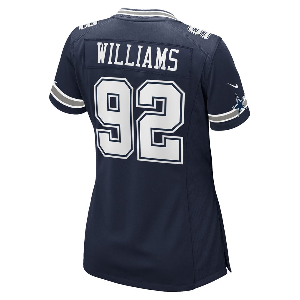 Women's Dallas Cowboys Quinnen Williams Nike Navy Team Game Jersey - Image 4