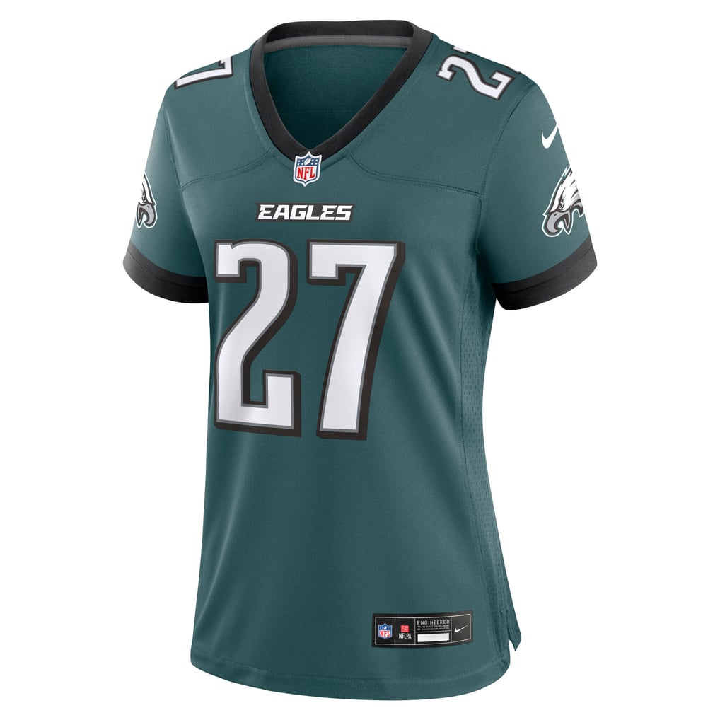 Women's Philadelphia Eagles Quinyon Mitchell Nike Midnight Green Team Game Jersey - Image 3