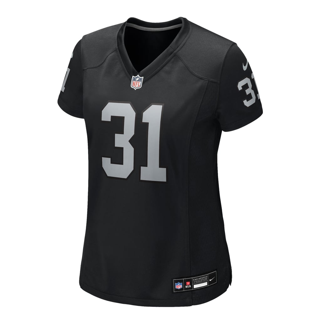 Women's Las Vegas Raiders Raheem Mostert Nike  Black Team Game Jersey - Image 3