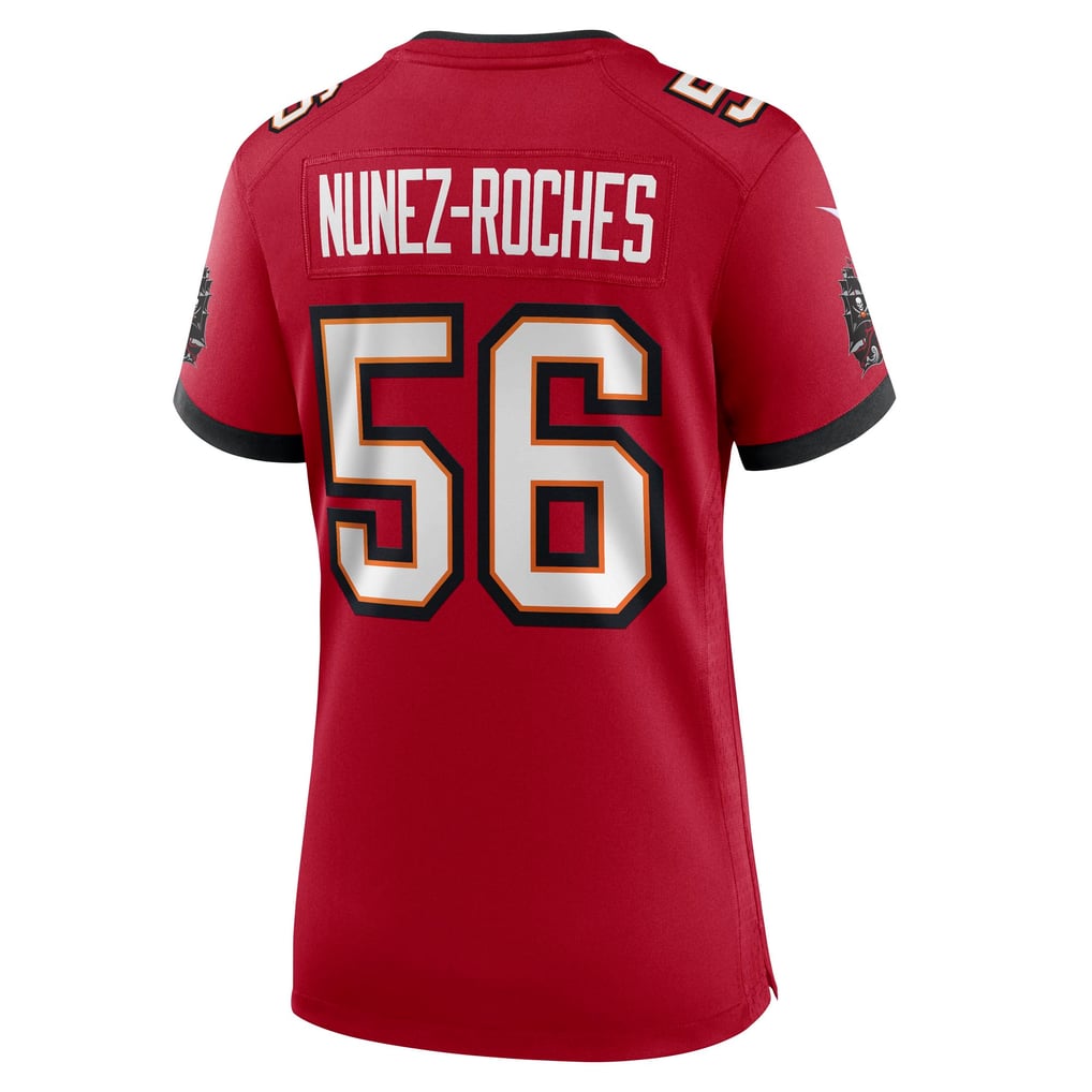 Women's Tampa Bay Buccaneers Rakeem Nunez-Roches Nike Red Team Game Jersey - Image 8
