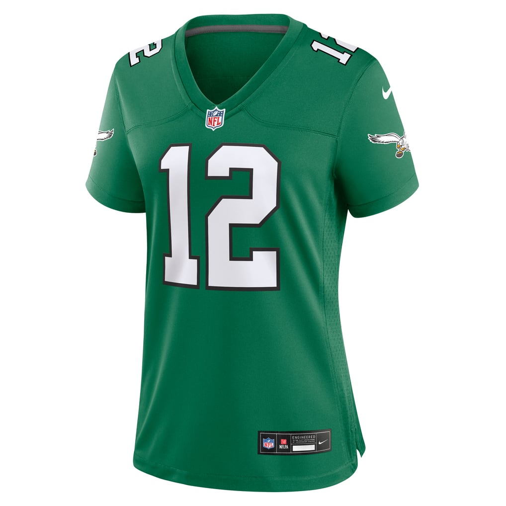 Women's Philadelphia Eagles Randall Cunningham Nike Kelly Green Alternate Game Jersey - Image 3