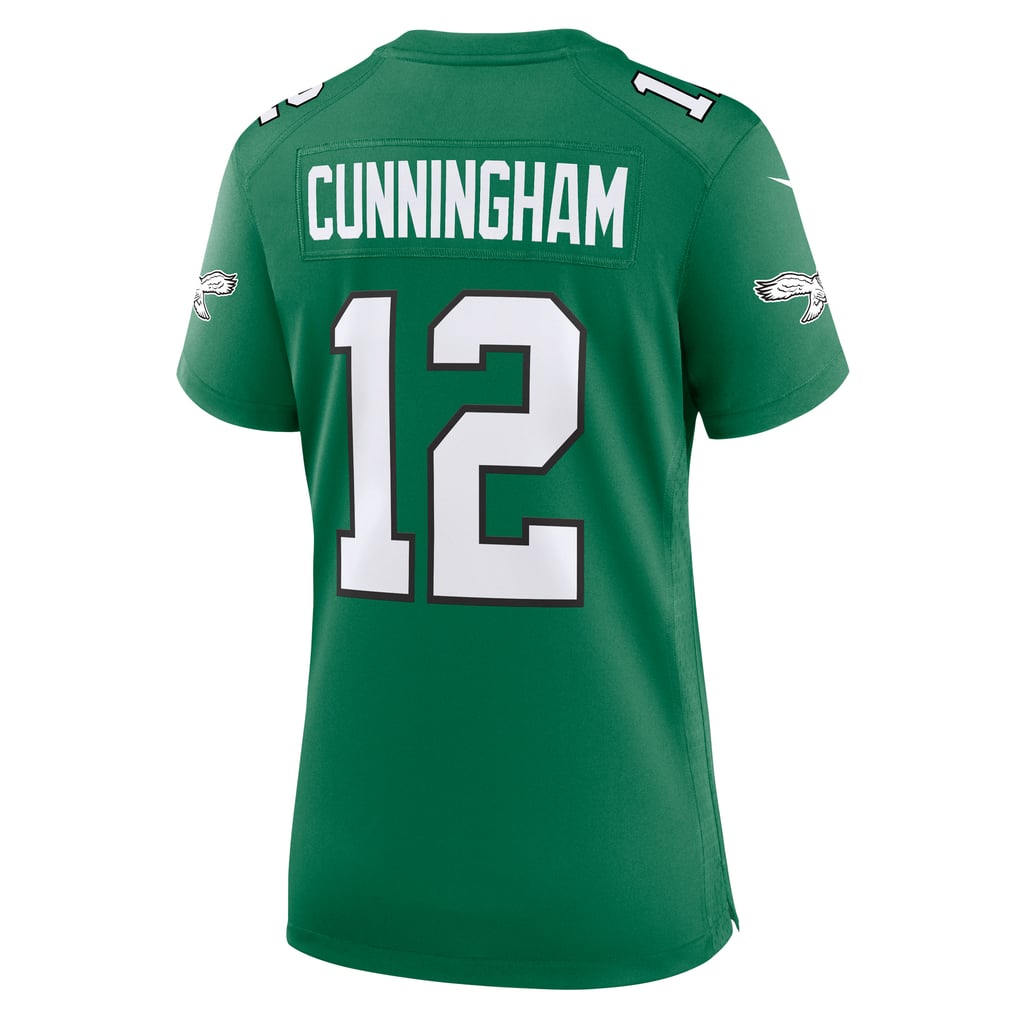 Women's Philadelphia Eagles Randall Cunningham Nike Kelly Green Alternate Game Jersey - Image 4