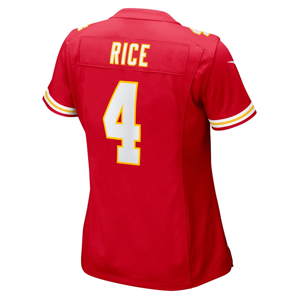 Women's Kansas City Chiefs Rashee Rice Nike  Red  Game Jersey - Image 4