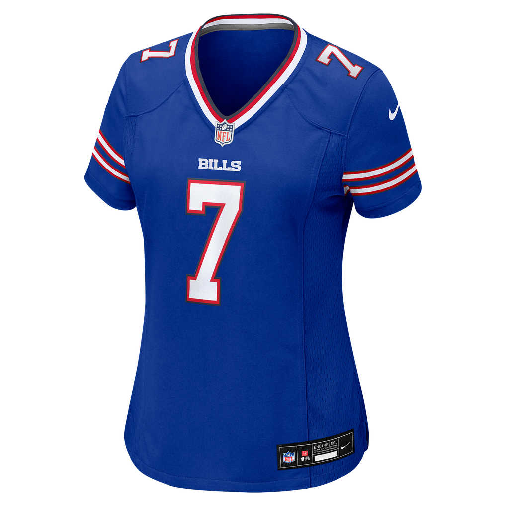 Women's Buffalo Bills Ray Davis Nike  Royal Team Game Jersey - Image 3