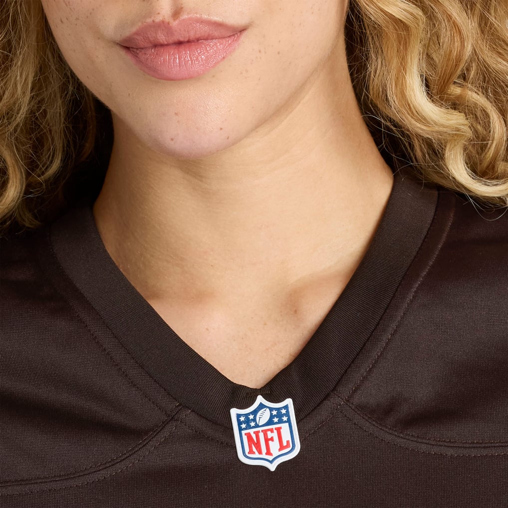 Women's Cleveland Browns Rayshawn Jenkins Nike Brown Team Game Jersey - Image 9