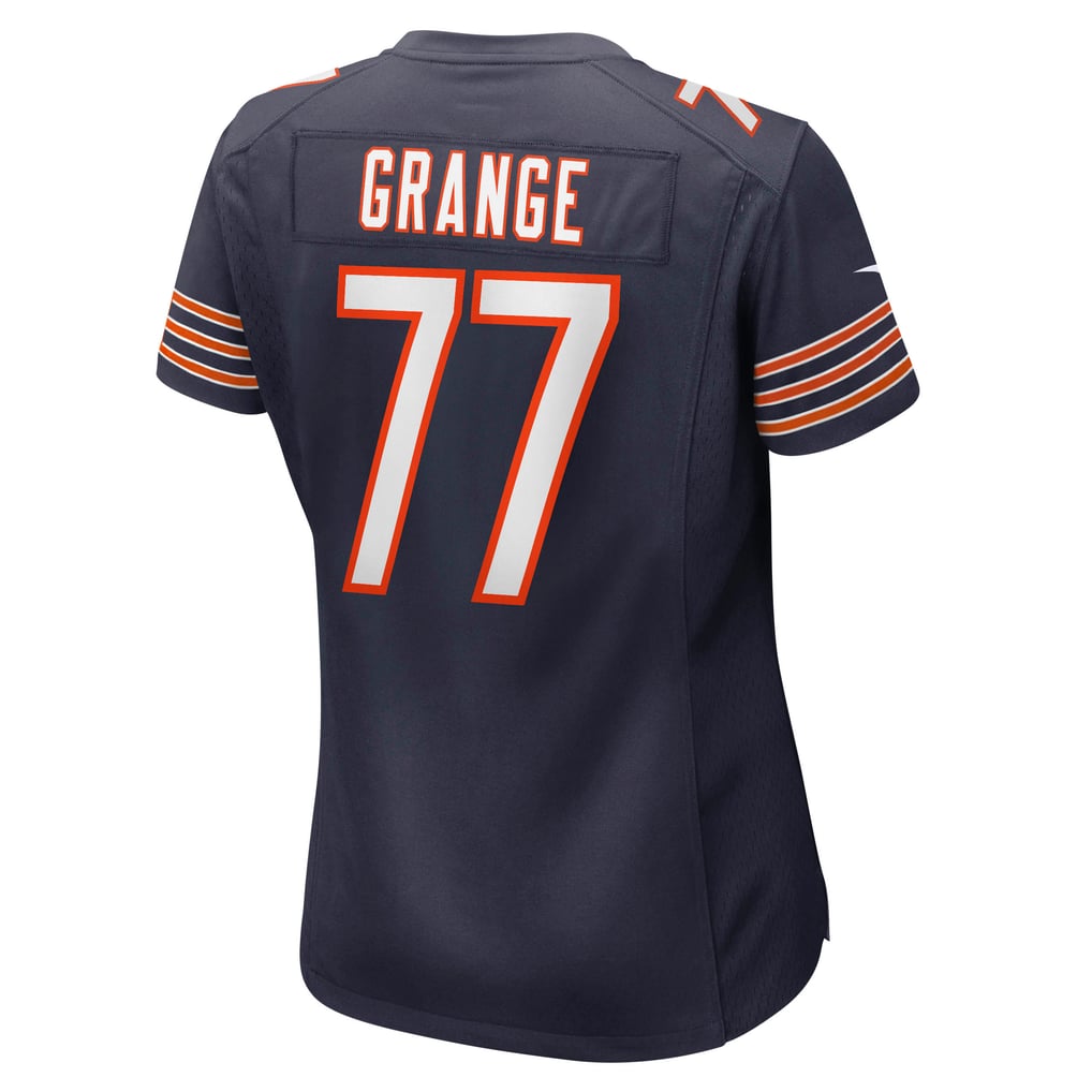 Women's Chicago Bears Red Grange Nike Navy Retired Player Jersey - Image 4