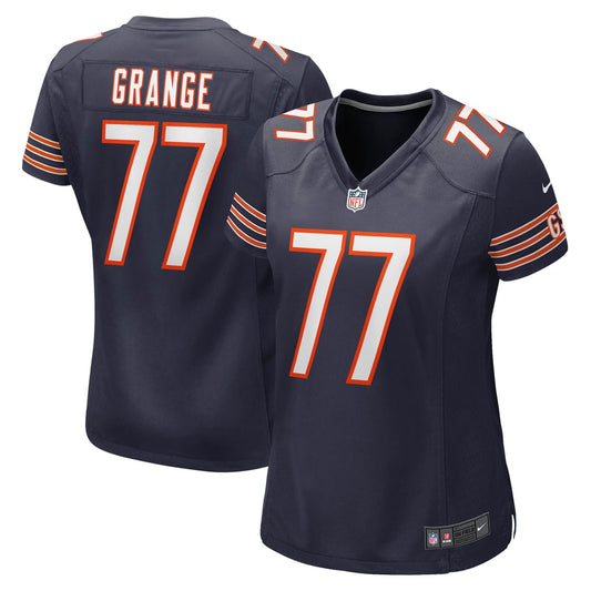 Women's Chicago Bears Red Grange Nike Navy Retired Player Jersey - Image 1