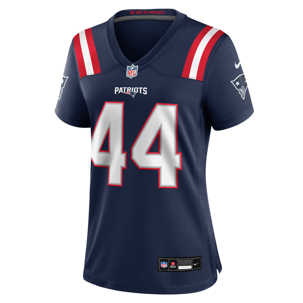 Women's New England Patriots Reggie Gilliam Nike Navy Team Game Jersey - Image 7