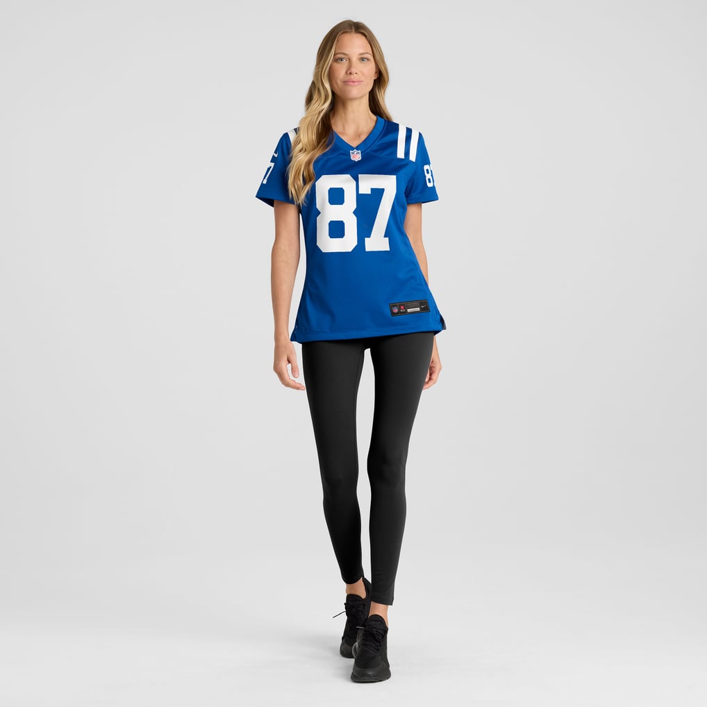 Women's Indianapolis Colts Reggie Wayne Nike Royal Retired Player Game Jersey - Image 5