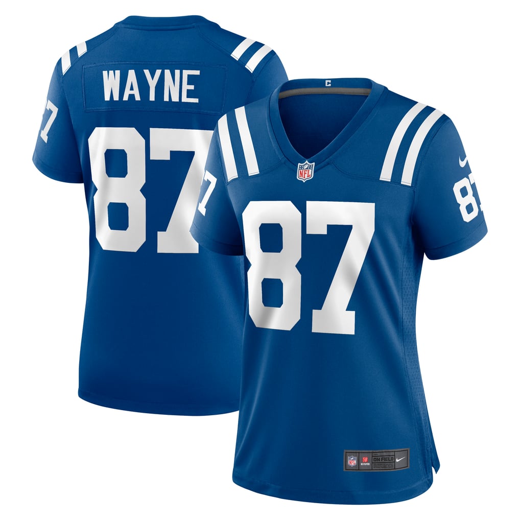 Women's Indianapolis Colts Reggie Wayne Nike Royal Retired Player Game Jersey - Image 1