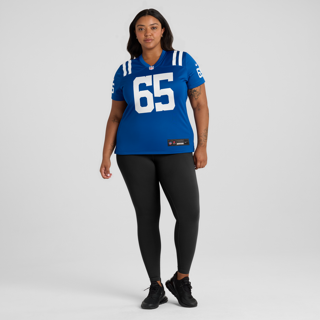 Women's Indianapolis Colts Reid Holskey Nike Royal Team Game Jersey - Image 5