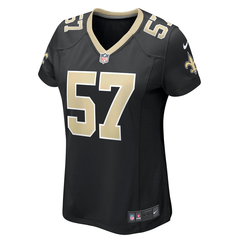 Women's New Orleans Saints Rickey Jackson Nike Black Retired Player Jersey - Image 3