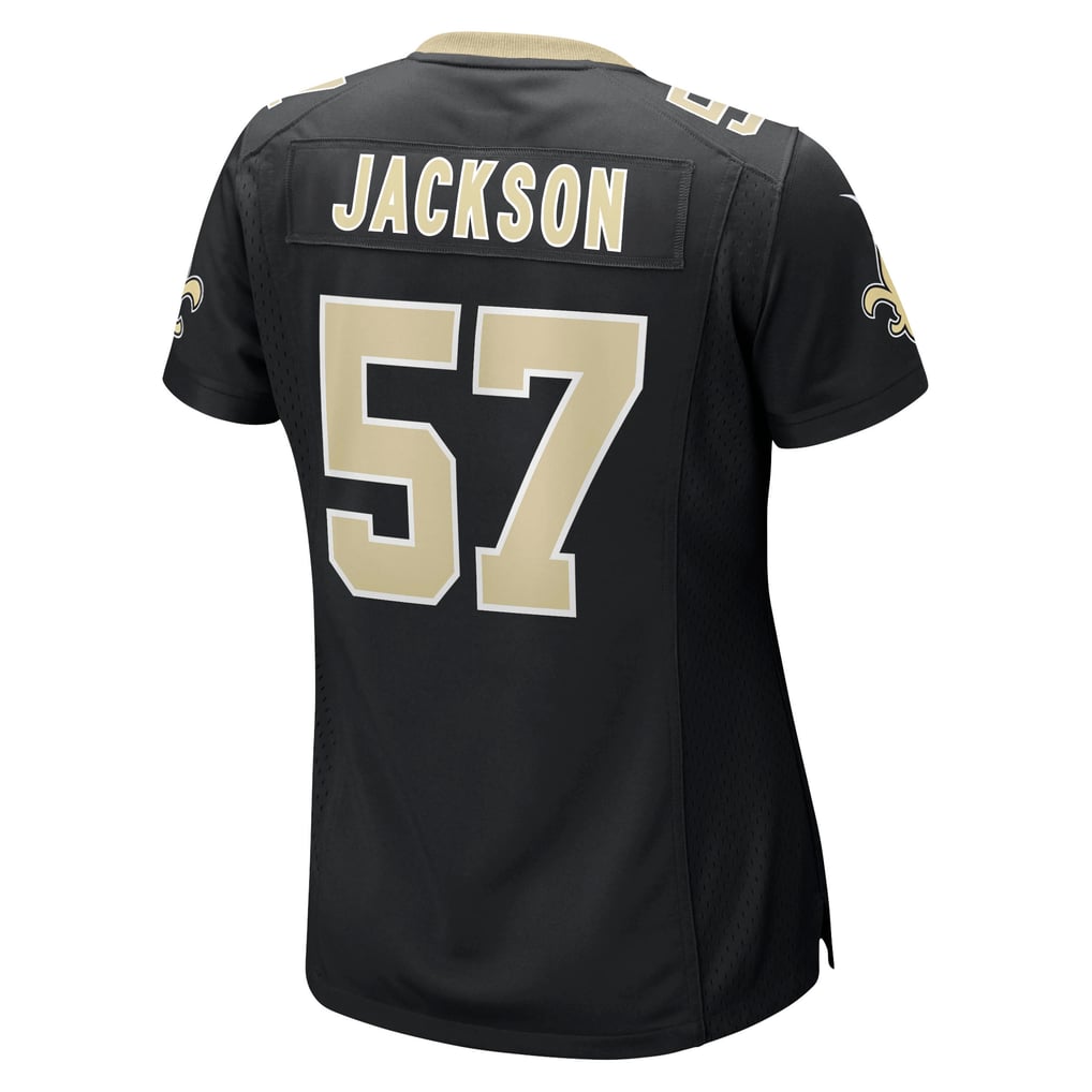 Women's New Orleans Saints Rickey Jackson Nike Black Retired Player Jersey - Image 4