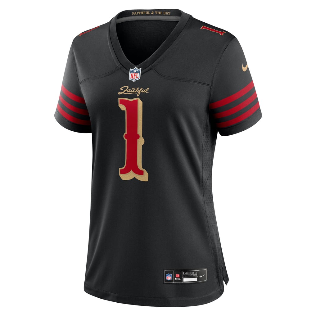 Women's San Francisco 49ers Ricky Pearsall Nike Black Rivalries Collection Game Jersey - Image 3