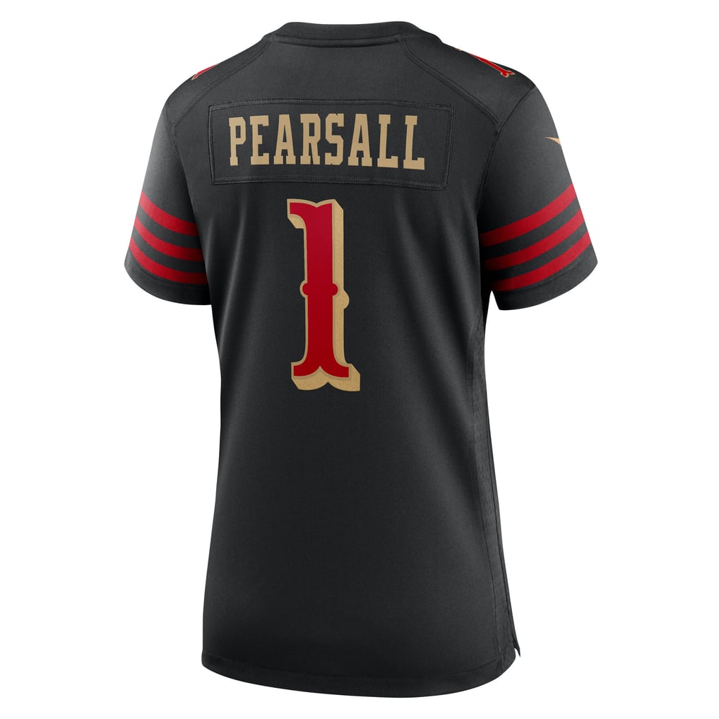 Women's San Francisco 49ers Ricky Pearsall Nike Black Rivalries Collection Game Jersey - Image 4