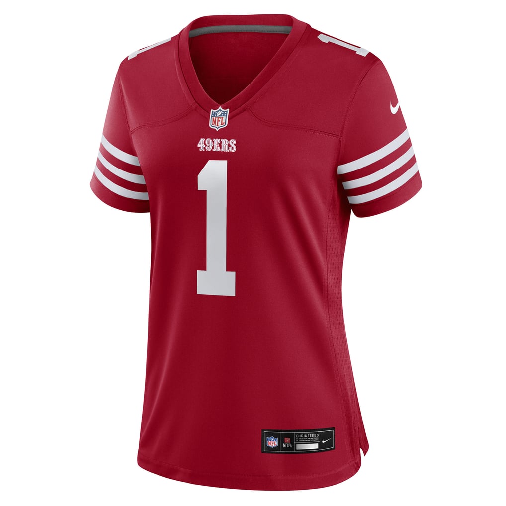 Women's San Francisco 49ers Ricky Pearsall Nike  Scarlet Team Game Jersey - Image 3