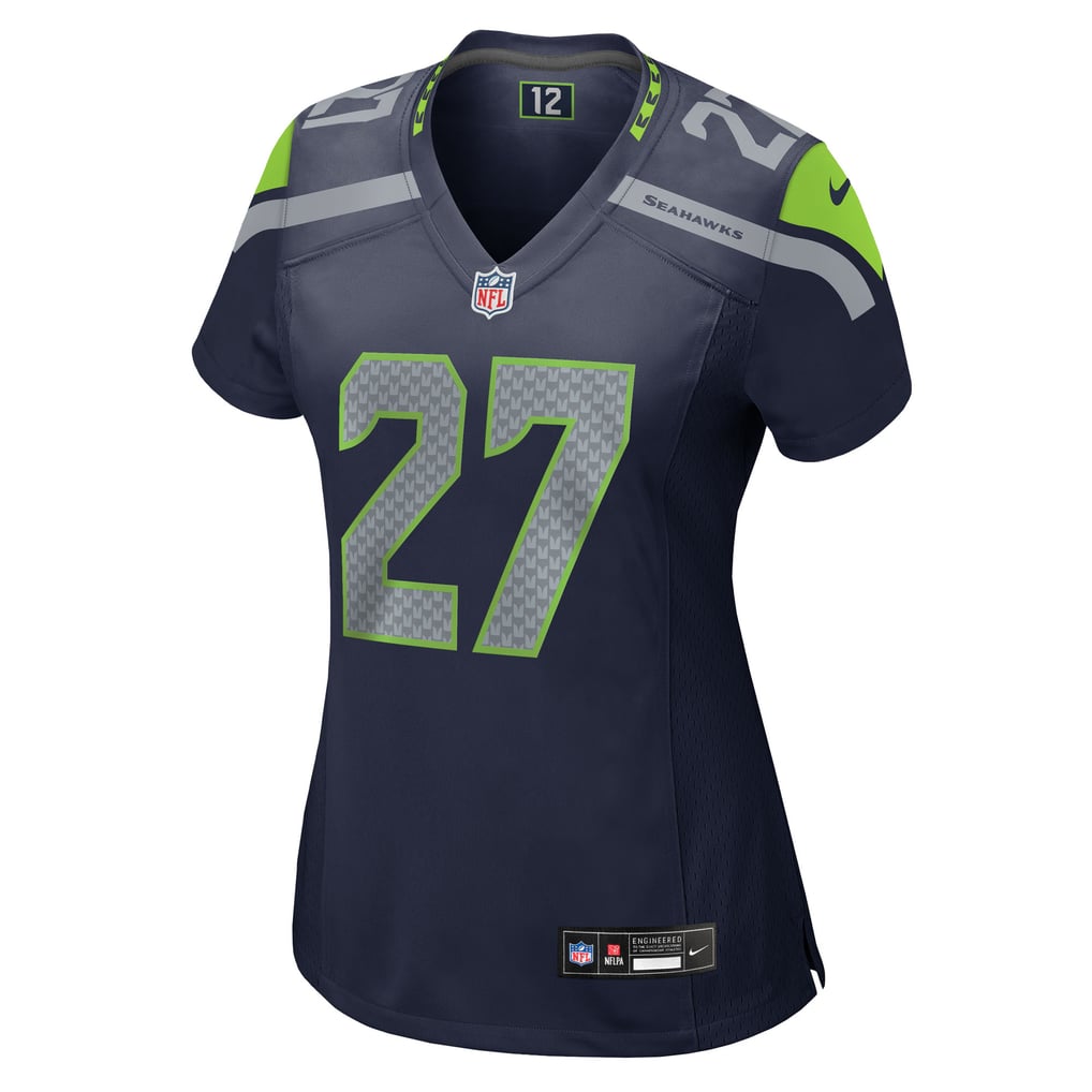 Women's Seattle Seahawks Riq Woolen Nike  College Navy Team Game Jersey - Image 3