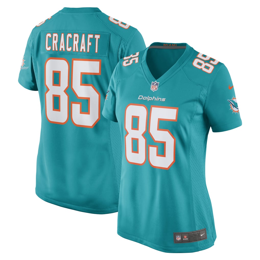 Women's Miami Dolphins River Cracraft Nike Aqua Game Player Jersey - Image 1