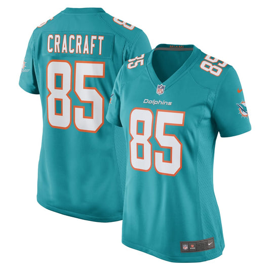 Women's Miami Dolphins River Cracraft Nike Aqua Game Player Jersey - Image 1