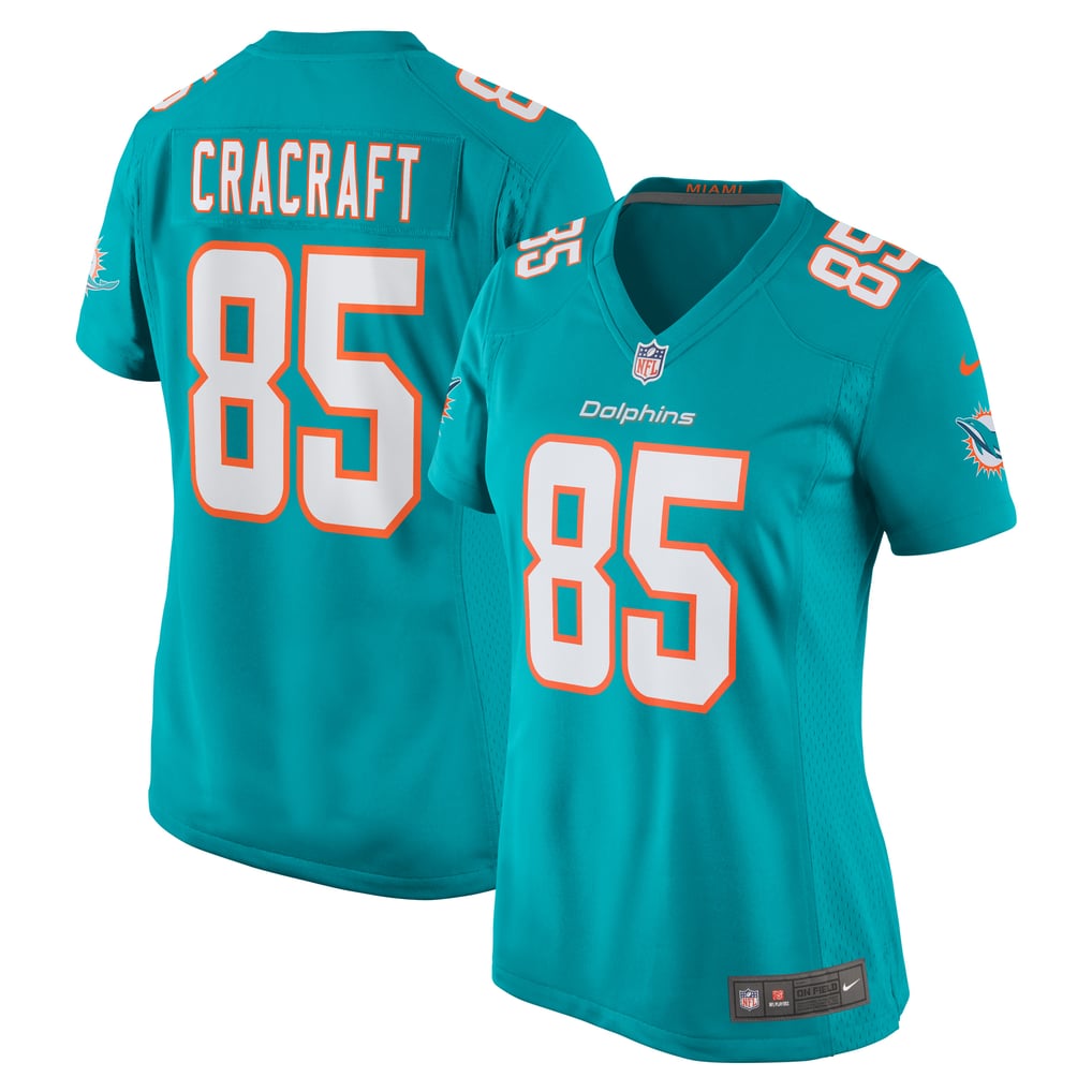 Women's Miami Dolphins River Cracraft Nike Aqua Game Player Jersey - Image 2