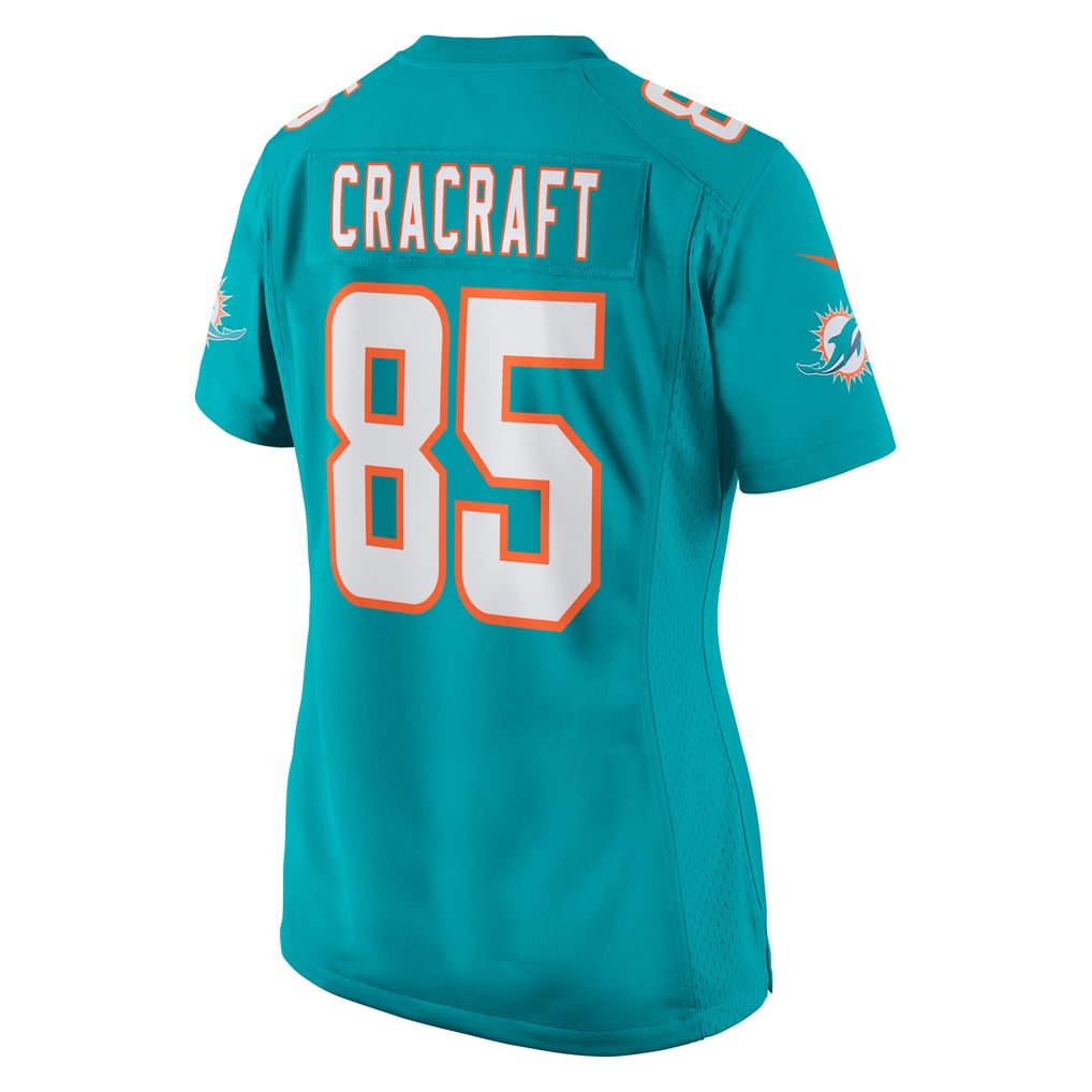 Women's Miami Dolphins River Cracraft Nike Aqua Game Player Jersey - Image 4