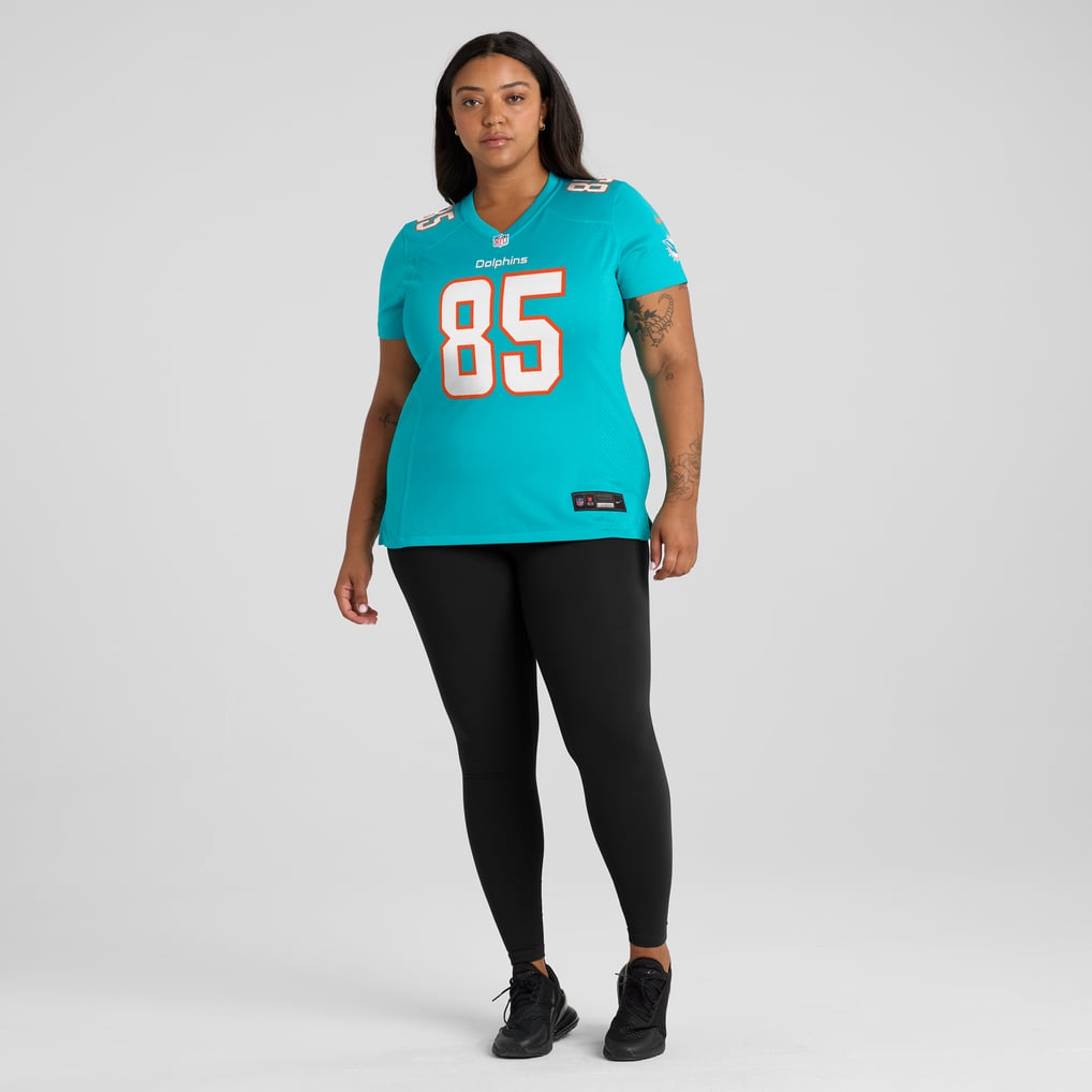 Women's Miami Dolphins River Cracraft Nike Aqua Game Player Jersey - Image 7