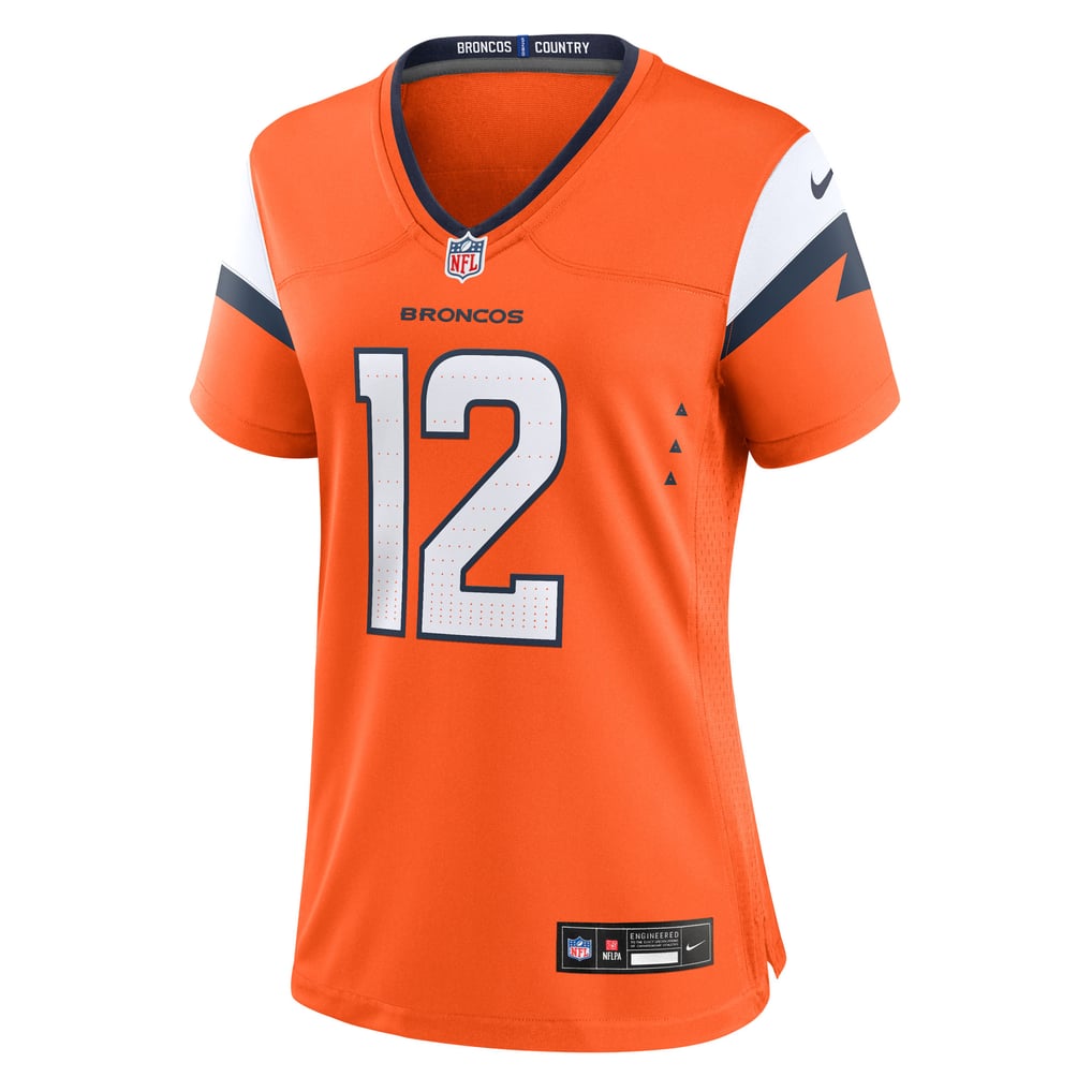 Women's Denver Broncos RJ Harvey Nike  Orange Team Game Jersey - Image 3