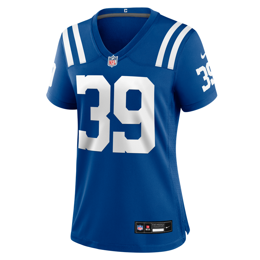 Women's Indianapolis Colts Rob Carter Jr. Nike Royal Team Game Jersey - Image 7