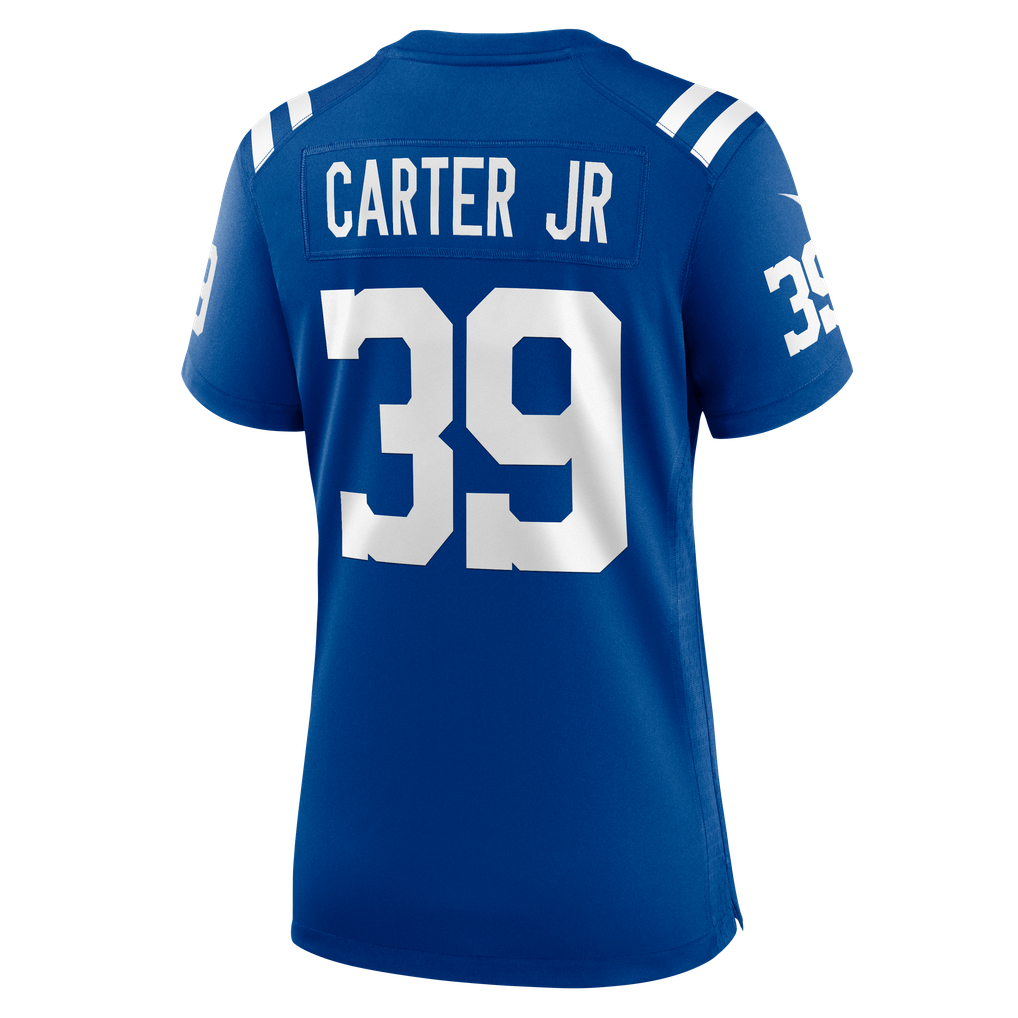 Women's Indianapolis Colts Rob Carter Jr. Nike Royal Team Game Jersey - Image 8
